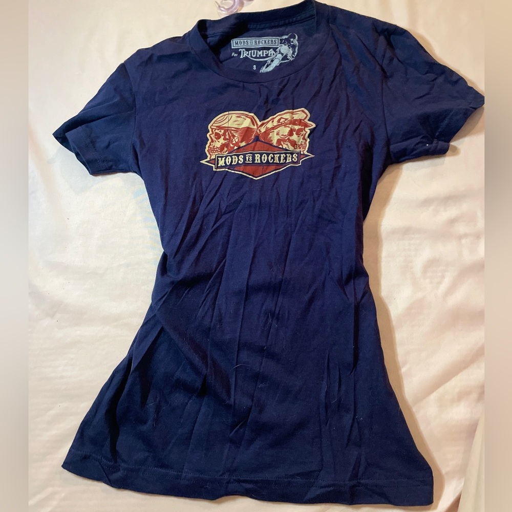Mods and rockers triump t-shirt